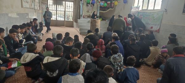 حضور پرشور دانش‌آموزان مدرسه فردوسی سرمازه در راهپیمایی ۲۲ بهمن