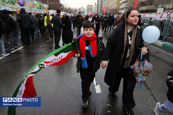 جشن خیابانی نیمه شعبان در تهران