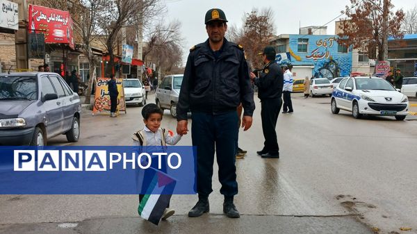 راهپیمایی ۲۲ بهمن در شهرستان فارسان