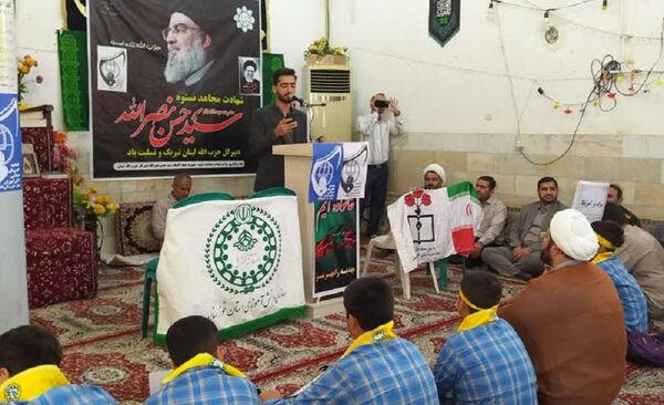تجمع دانش‌آموزان رامهرمز به یاد سیدمقاومت 