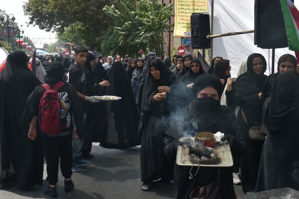 مراسم آیینی جاماندگان اربعین حسینی در پایتخت