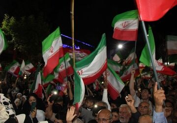 فریاد استقامت مردم آشخانه در تجمعات شبانه