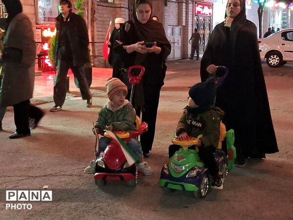 شکوه ولادت در بلوار فضل نیشابور