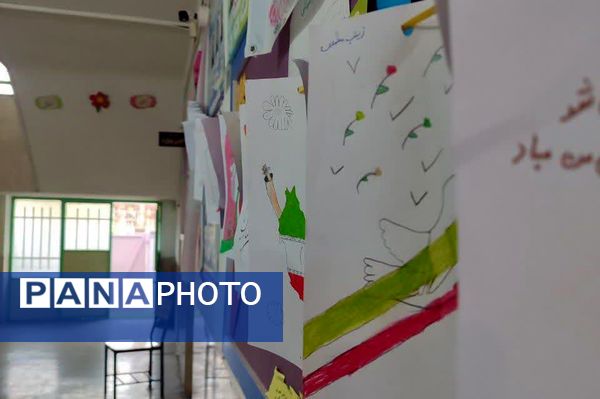 دهه فجر و طلوع هنر در دبستان مینوی خرد
