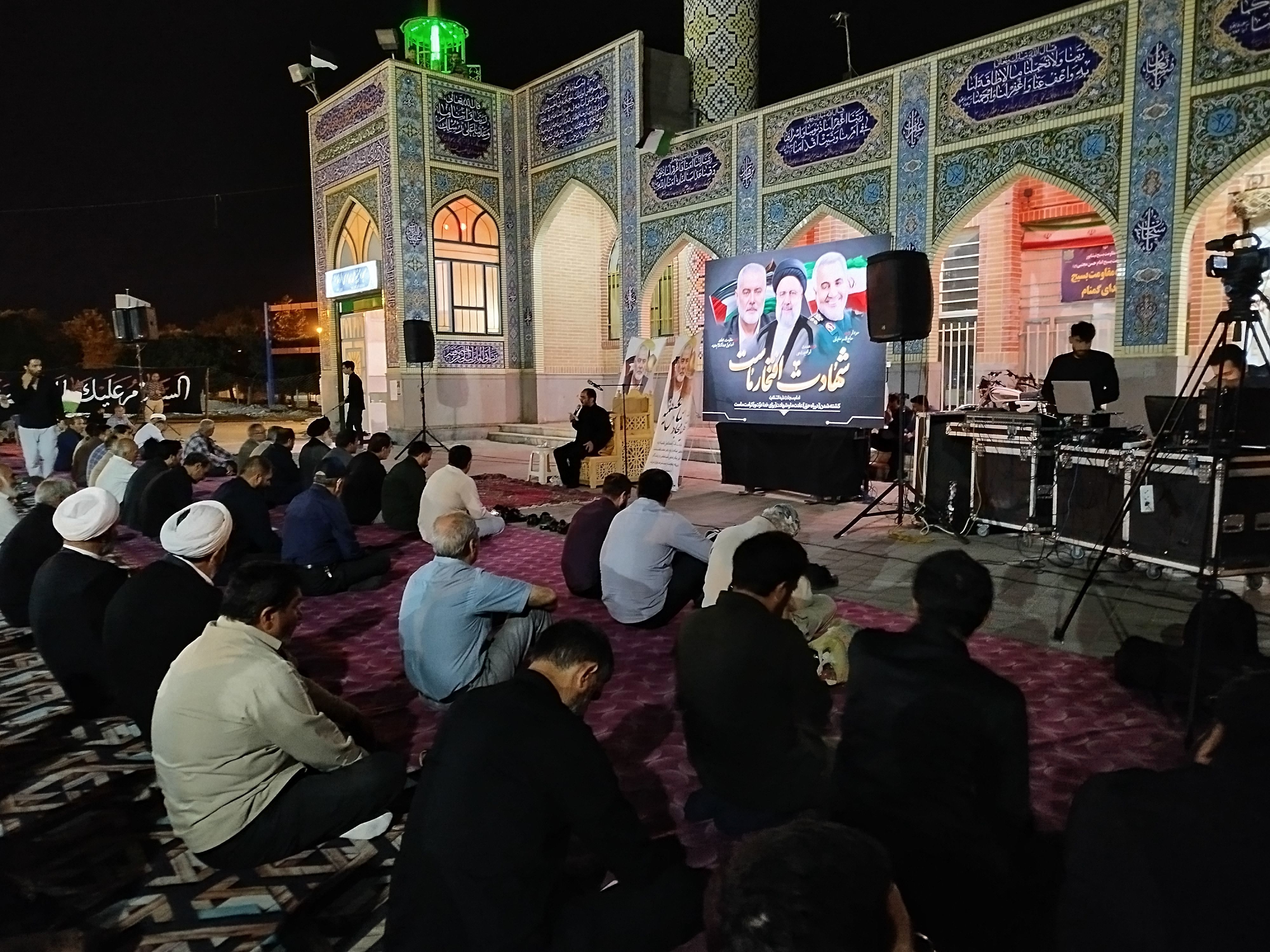 اجتماع بزرگ مردم ولایت‌مدار نیشابور در محکومیت ترور شهید قدس اسماعیل هنیه 