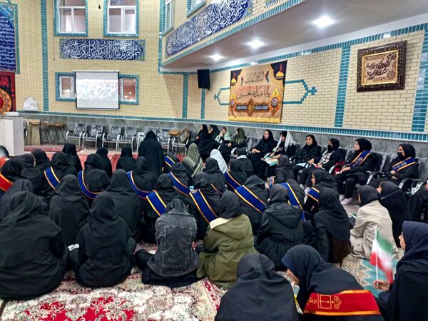 همایش صلابت خواهران بسیجی در خواجه