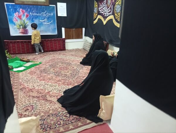 قرائت زیارت آل یاسین و دعای باران و استغاثه به امام زمان در فدافن