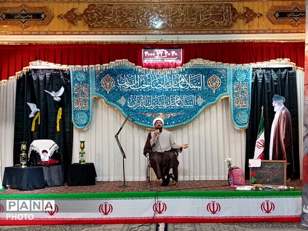 اجتماع بزرگ دختران سید علی در مهدیه شهرستان نیشابور 