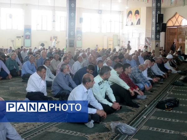 اقامه نماز عید سعید قربان در فریدونکنار