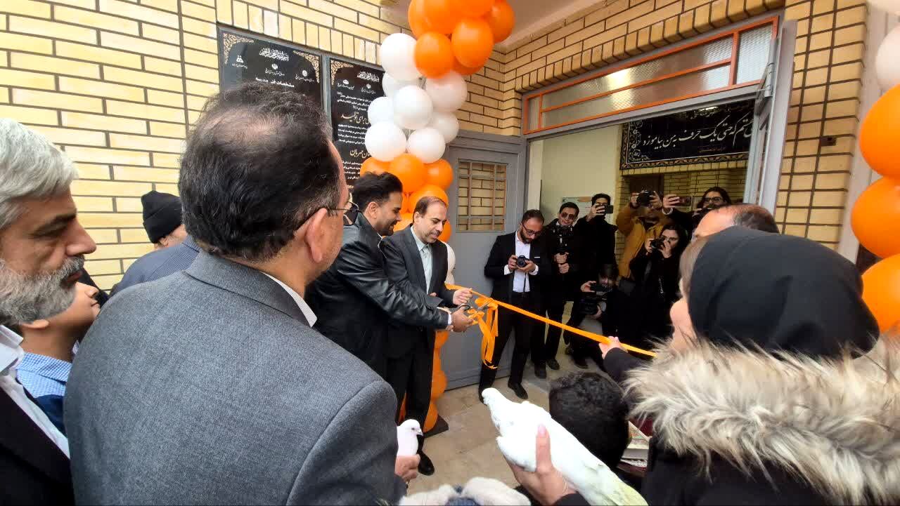 افتتاح مدرسه دوکلاسه روستای عنایت‌بیک از برکات نهضت ملی عدالت و توسعه آموزشی است