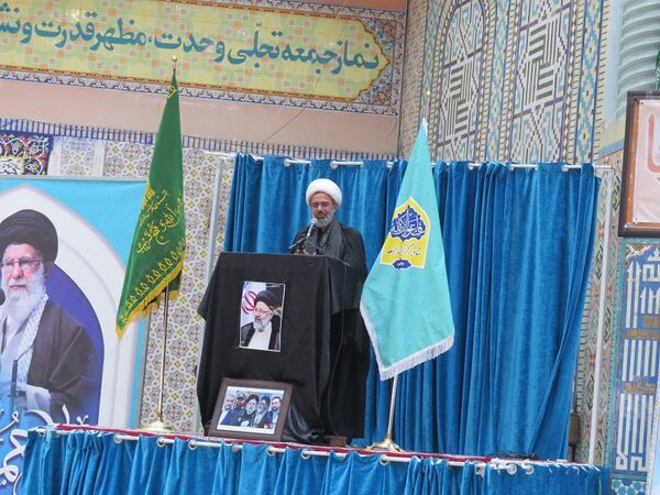 مراسم عزاداری شهیدان خدمت در مصلای امام خمینی(ره)  شهرستان بجنورد