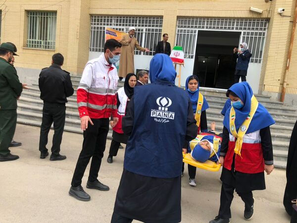 برگزاری مانور زلزله در شهرستان رازوجرگلان 