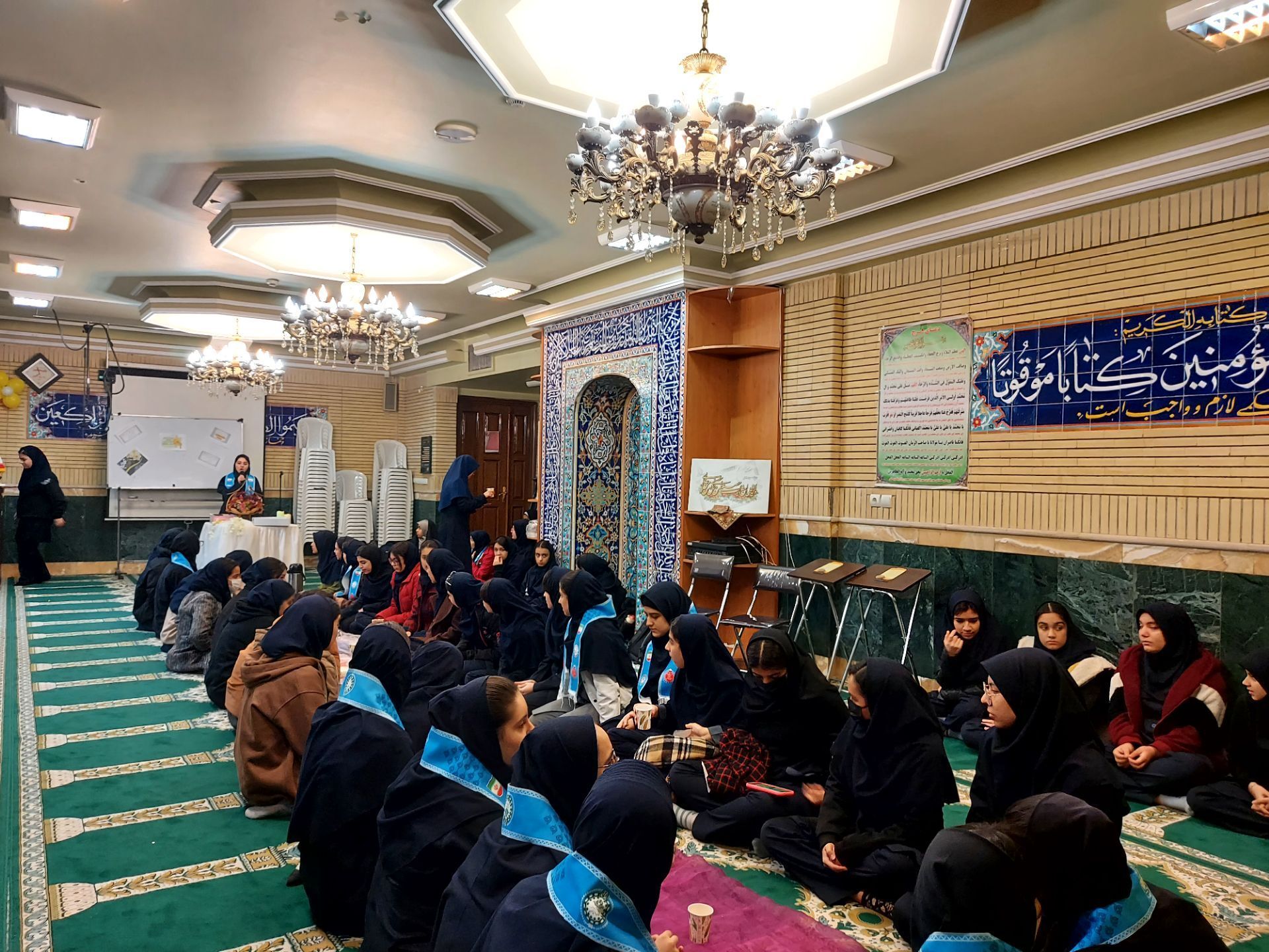 جشن نیمه شعبان در دبیرستان خیرغیابی