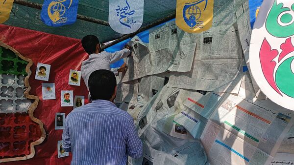 غرفه‌های سازمان دانش‌آموزی در راهپیمایی ۱۳ آبان یاسوج میزبان نوجوانان شدند