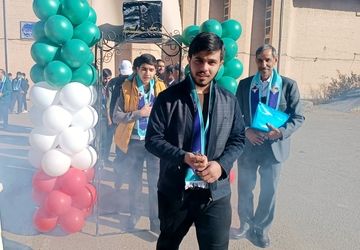 آیین بدرقه دانش آموزان منتخب 8 استان از کرمانشاه به حج عمره