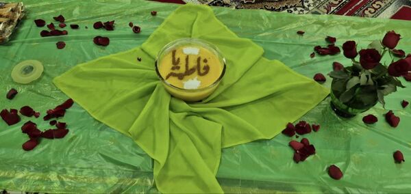 وقتی دبیرستان شهید همت بوی غربت حضرت مادر گرفت