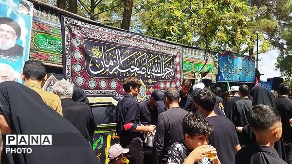 گذری بر موکب مسجد قدس در پیاده روی جاماندگان اربعین حسینی نیشابور‌ 