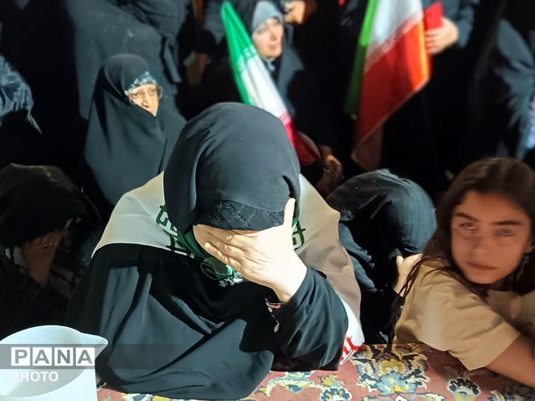  هفتاد و چهارمین شب عاشورایی مردم غیور نیشابور در بلوار فضل