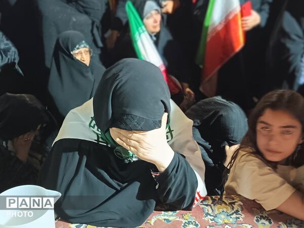  هفتاد و چهارمین شب عاشورایی مردم غیور نیشابور در بلوار فضل