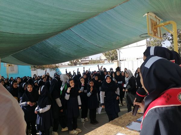 سه شنبه های مهدوی در دبستان ناهید نخودی 