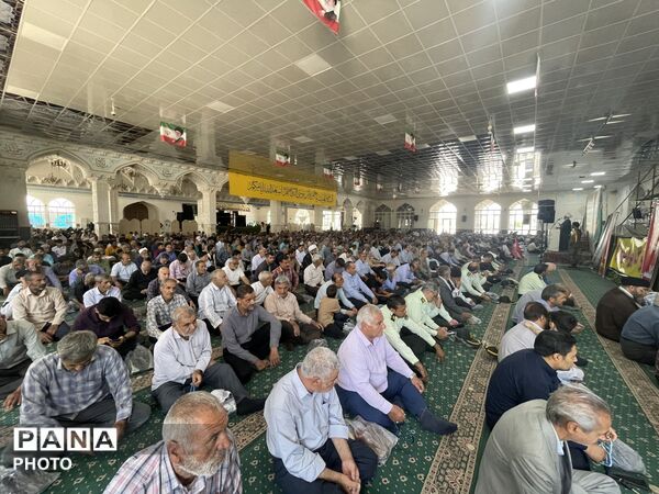 نماز عبادی سیاسی جمعه در شهرستان کاشمر 