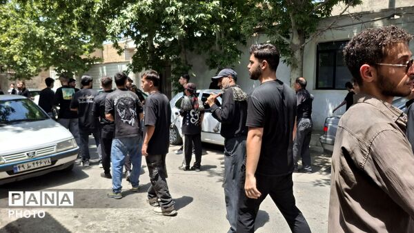 راهپیمایی صبح تاسوعا با حضور هیئت ابوالفضلیون رسالت 