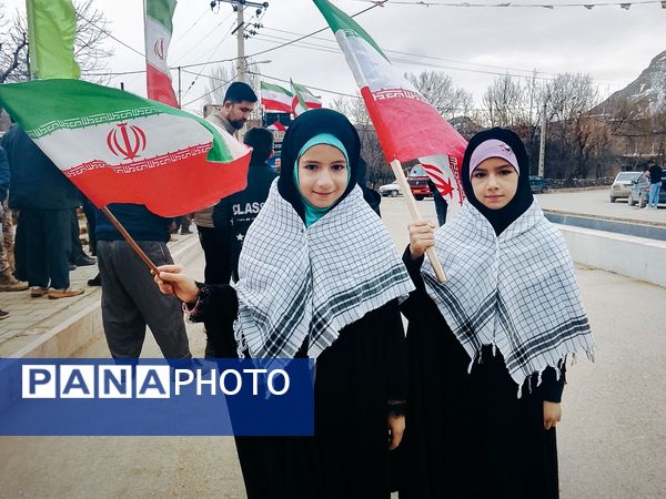 راهپیمایی ۲۲بهمن ماه روز پیروزی انقلاب اسلامی ایران در بار
