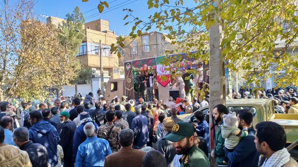  بدرقه باشکوه شهید خوشنام دفاع مقدس در سرخس