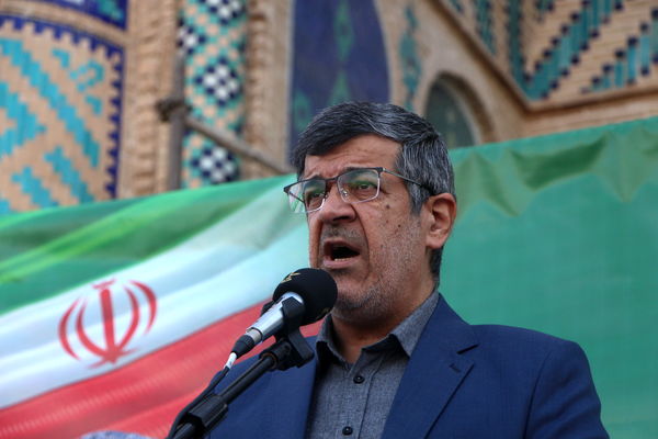 راهپیمایی ۱۳ آبان روز غلبه بر استکبار جهانی دانش‌آموزان شهر یزد