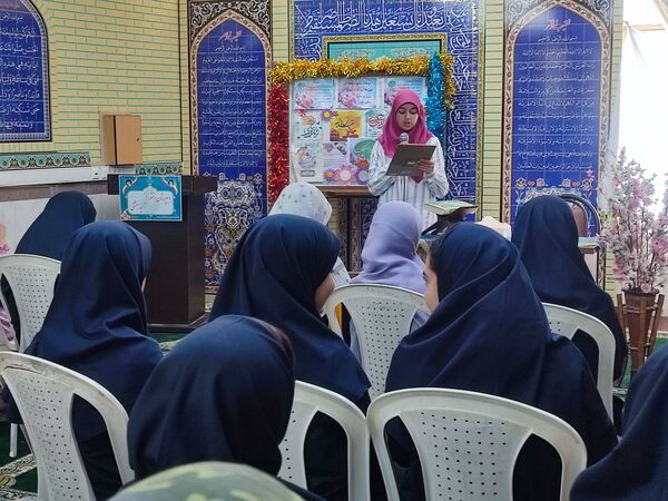 جشن میلاد بانوی صبر و شجاعت در دبیرستان شهید بهشتی