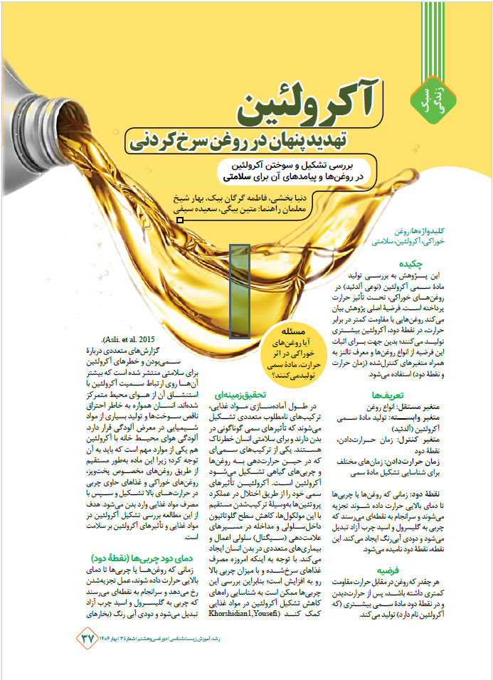 افتخارآفرینی دانش‌آموزان پژوهش سرای کاوش کهریزک با انتشار مقاله علمی در مجله «رشد زیست‌شناسی»