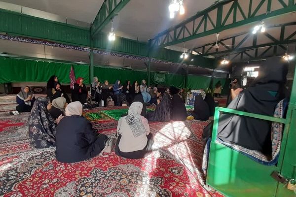 مراسم باشکوه ختم صلوات به مناسبت میلاد پیامبر (ص) در مسجد امام سجاد (ع) شازند