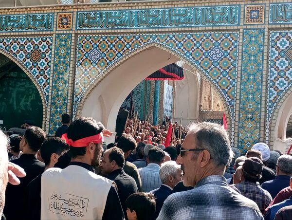 آیین باشکوه قالیشویان مشهد اردهال کاشان
