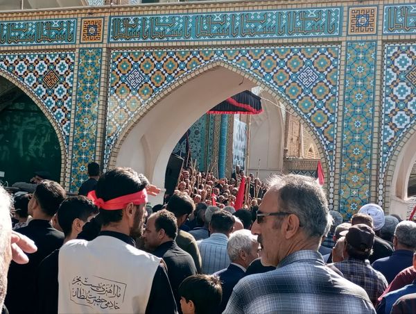 آیین باشکوه قالیشویان مشهد اردهال کاشان