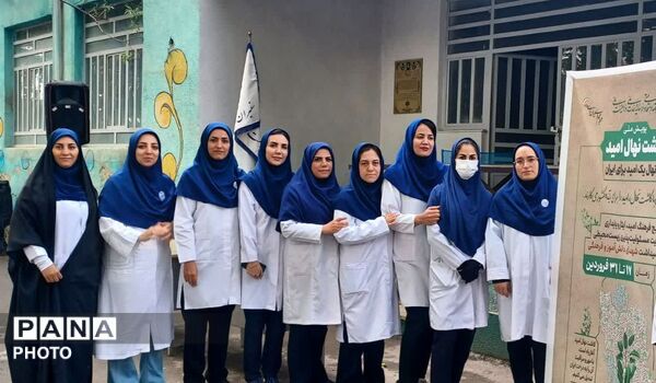 کاشت نهال امید در پاکدشت