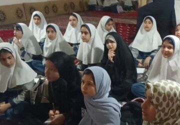برگزاری جلسات جهادی و فرهنگی در دبستان حجاب 