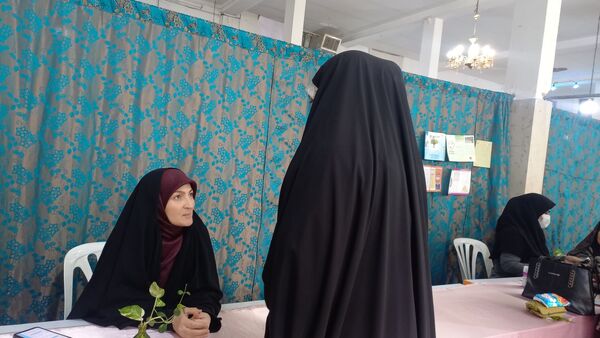 برگزاری «میز خدمت ویژه بانوان» به مناسبت میلاد حضرت فاطمه زهرا (س) در فیروزان