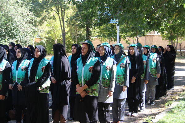 آیین پذیرش مربیان خانم پیشتاز استان چهارمحال و بختیاری
