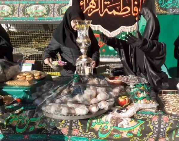 مراسم سوگواری ایام فاطمیه در دبستان پسرانه شهید رسول نم نبات ناحیه۴ 