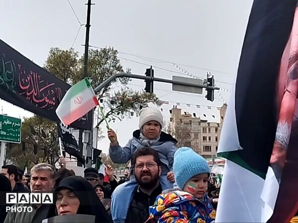 راهپیمایی روز قدس خط مقدم ایرانیان 