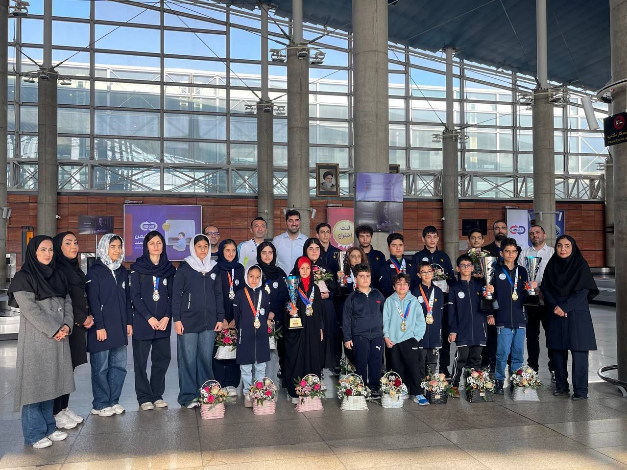 بازگشت شطرنج‌بازان نوجوان با ۱۷ مدال رنگارنگ آسیایی به تهران