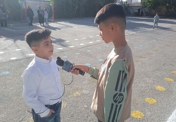 جشن با شکوه شکوفه‌ها در سال تحصیلی جدید