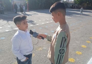 جشن با شکوه شکوفه‌ها در سال تحصیلی جدید