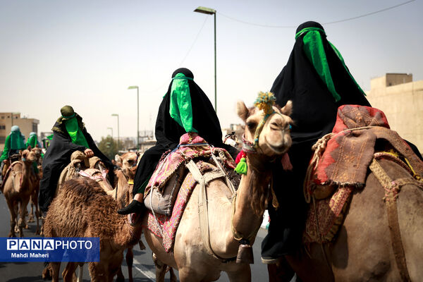 آیین سنتی کاروان عزاداری بنی اسد در تهران