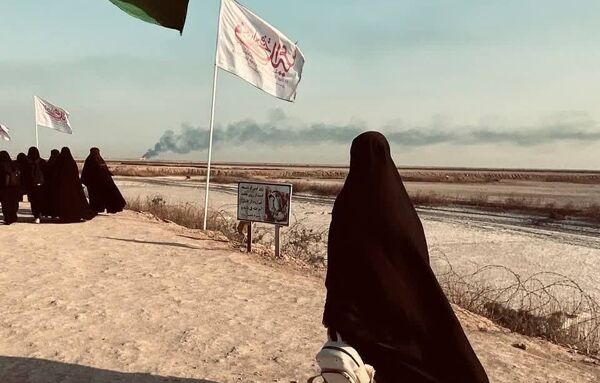 شرکت دانش‌آموزان مدرسه زنده‌یاد حاج فارس ترابیان امامزاده در اردوی راهیان نور