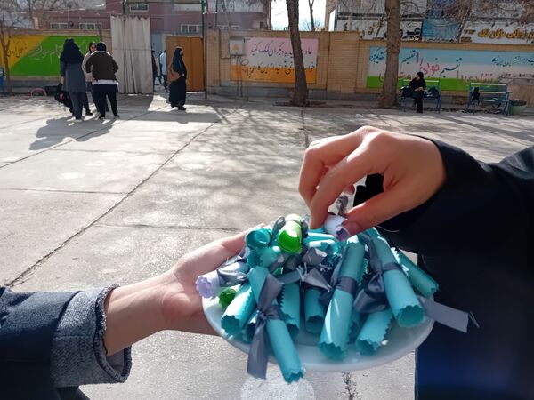 گرامیداشت پنجمین سالگرد شهادت سردار سلیمانی در دبیرستان فاطمه الزهرا 