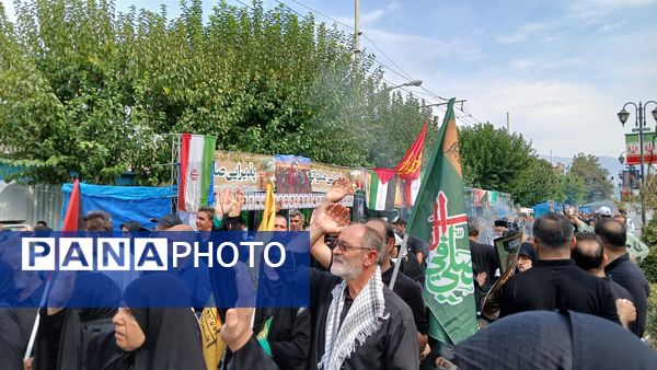 برپایی موکب عشاق الحسین سازمان دانش‌آموزی شهر تهران