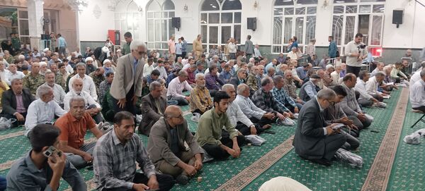 گرامیداشت اولین سالگرد شهادت سیدحسن نصرالله در امام زاده سید حمزه (ع) کاشمر 