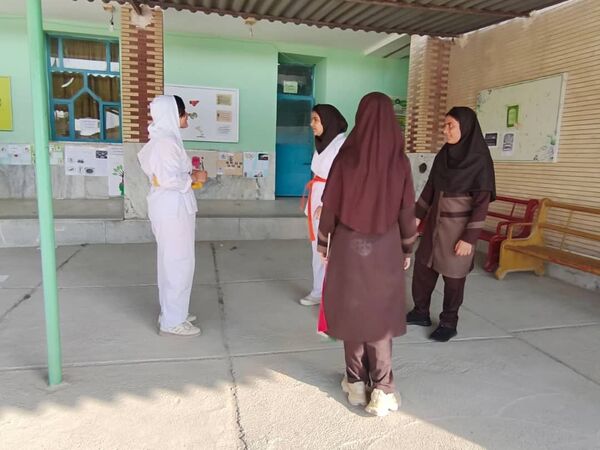 هفته «تربیت بدنی» در دبیرستان نمونه دولتی عترت شهرستان جاسک