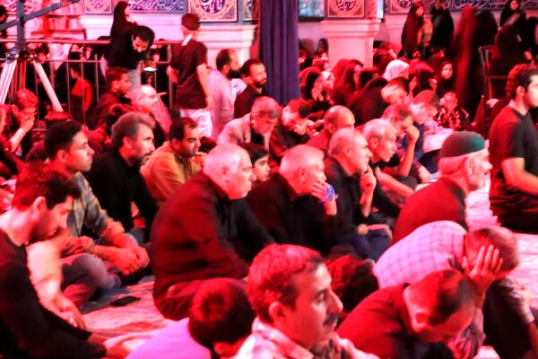 عزاداری ابا عبدالله الحسین (ع)  در امامزاده سید عباس در بجنورد 